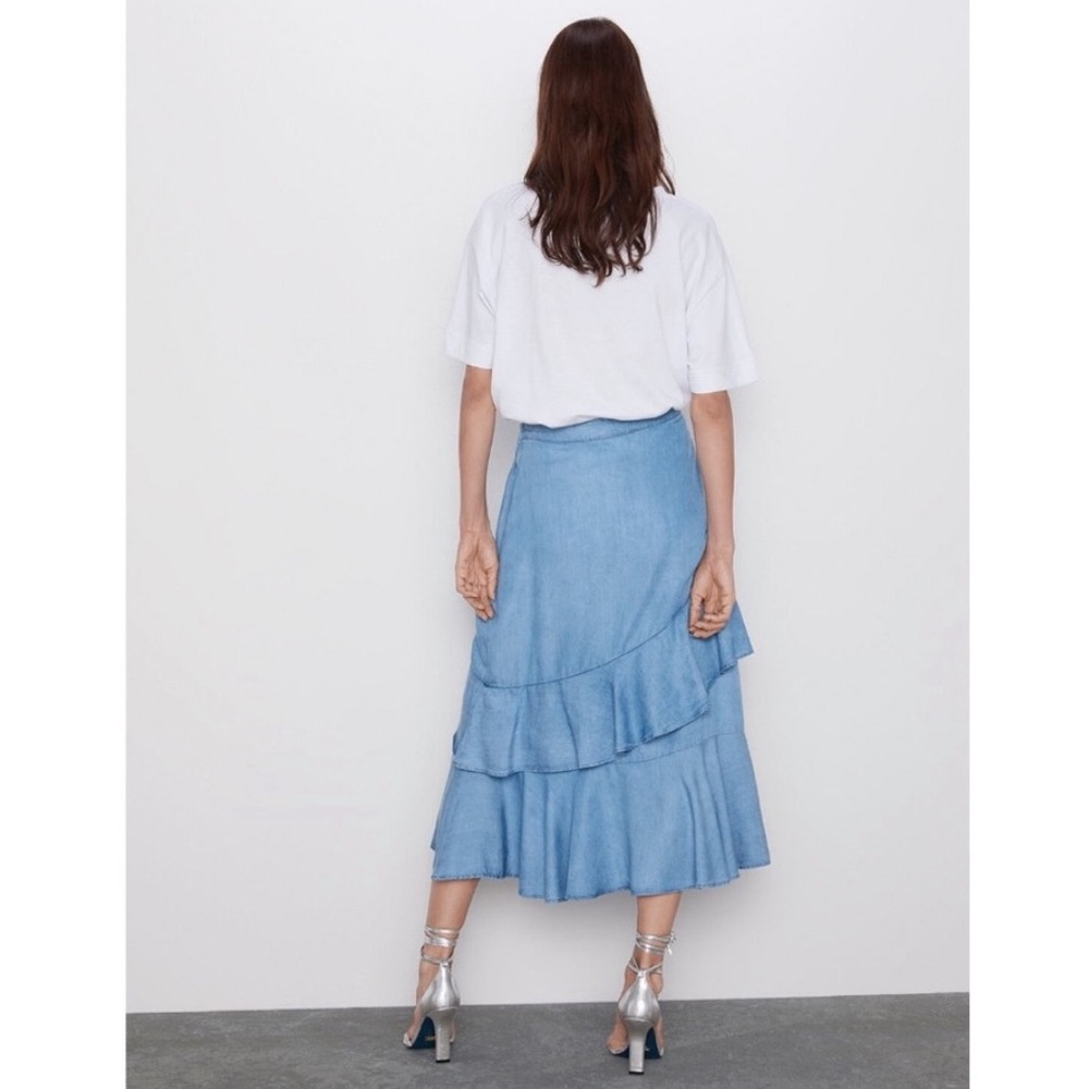 ZARA | MIDI SKIRT - Picture 3 of 13